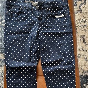 J. Crew Toothpick Polka Dot